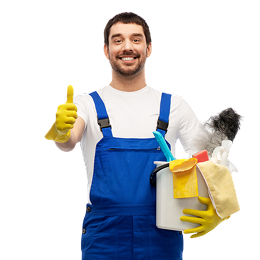 Richard Powel, cleaner in West Sussex